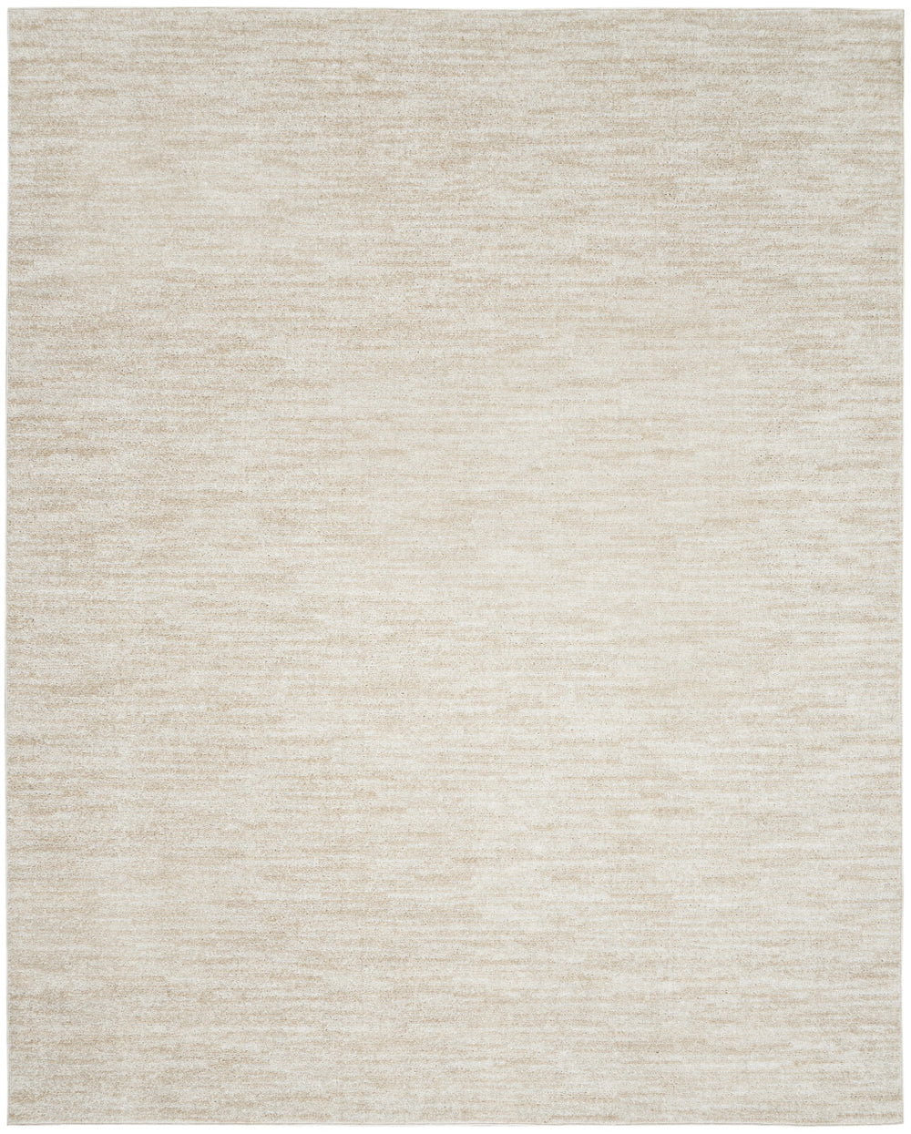 Homeroots 9' X 12' Ivory And Beige Non Skid Indoor Outdoor Area Rug  Polypropylene 479512