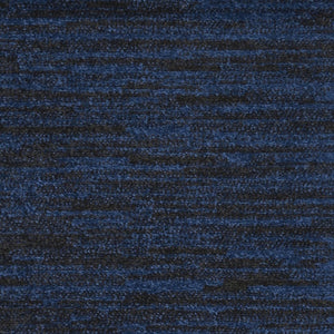 Homeroots 10' Midnight Blue Indoor Outdoor Runner Rug  Polypropylene 479515