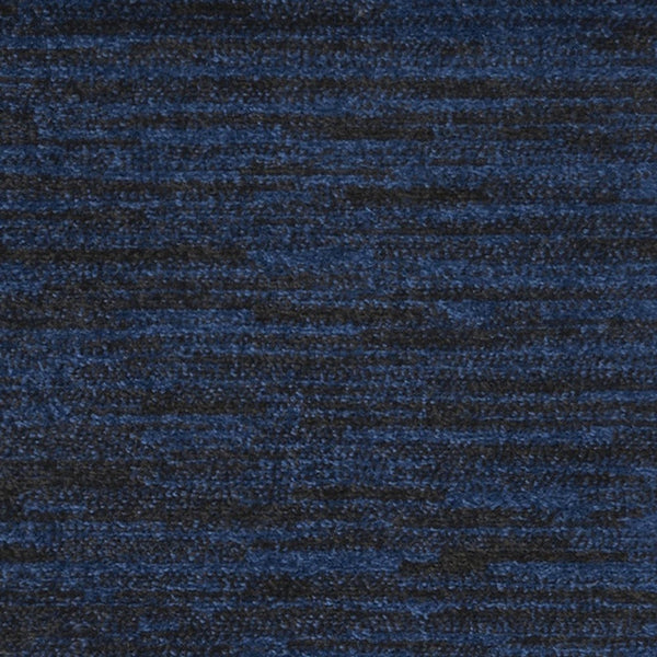 Homeroots 10' Midnight Blue Indoor Outdoor Runner Rug  Polypropylene 479515