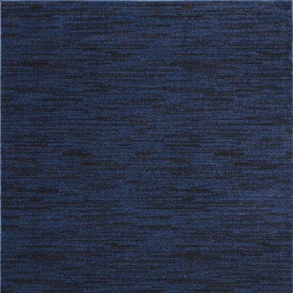 Homeroots 6' X 9' Midnight Blue Indoor Outdoor Area Rug  Polypropylene 479519