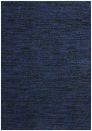 Homeroots 6' X 9' Midnight Blue Indoor Outdoor Area Rug  Polypropylene 479519