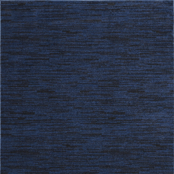 Homeroots 6' X 9' Midnight Blue Indoor Outdoor Area Rug  Polypropylene 479519