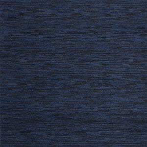 Homeroots 7' Midnight Blue Square Indoor Outdoor Area Rug  Polypropylene 479520