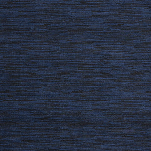 Homeroots 7' Midnight Blue Square Indoor Outdoor Area Rug  Polypropylene 479520