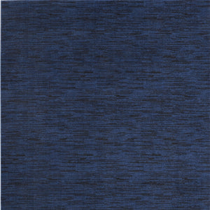 Homeroots 7' X 10' Midnight Blue Indoor Outdoor Area Rug  Polypropylene 479521