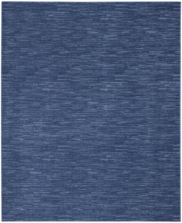 Homeroots 10' X 14' Blue Indoor Outdoor Area Rug   479526