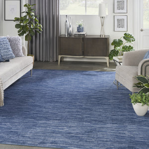 Homeroots 10' X 14' Blue Indoor Outdoor Area Rug   479526
