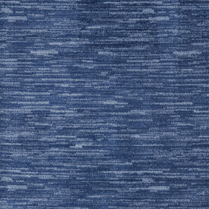 Homeroots 5' X 7' Blue Non Skid Indoor Outdoor Area Rug  Polypropylene 479532