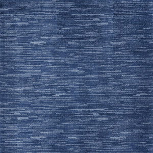 Homeroots 5' X 7' Blue Non Skid Indoor Outdoor Area Rug  Polypropylene 479532
