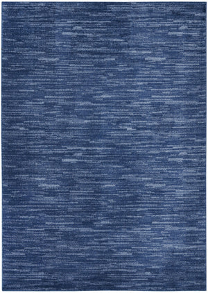 HomeRoots 6' X 9' Blue Indoor Outdoor Area Rug - Durable, Stylish, and Easy-Clean Comfort for Every Space 479533