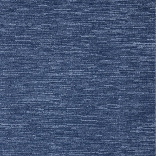 Homeroots 7' X 10' Blue Non Skid Indoor Outdoor Area Rug  Polypropylene 479535