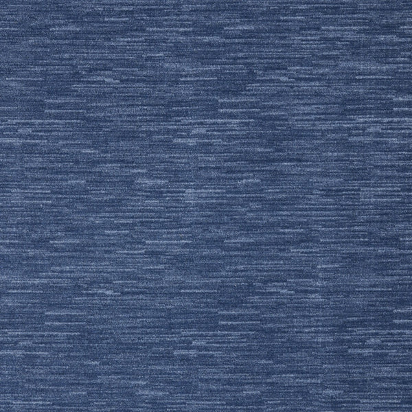 Homeroots 7' X 10' Blue Non Skid Indoor Outdoor Area Rug  Polypropylene 479535