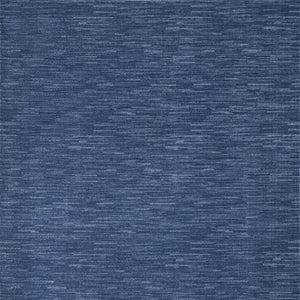 Homeroots 8' X 10' Navy Blue Non Skid Indoor Outdoor Area Rug  Polypropylene 479538