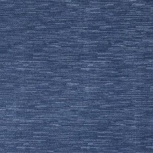 Homeroots 8' X 10' Navy Blue Non Skid Indoor Outdoor Area Rug  Polypropylene 479538
