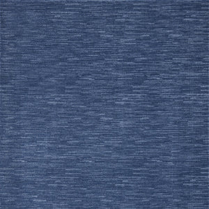 Homeroots 8' X 10' Navy Blue Non Skid Indoor Outdoor Area Rug  Polypropylene 479538