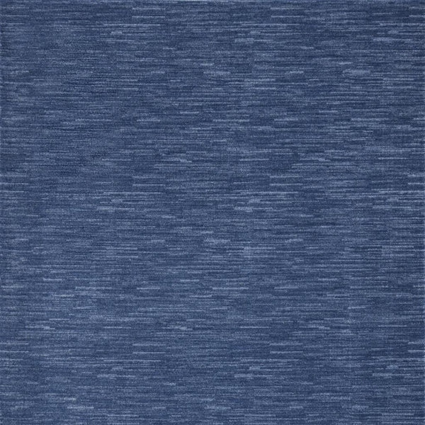 HomeRoots 8' X 10' Blue Indoor Outdoor Area Rug - Durable, Low-Maintenance Soft Rug for Home & Patio Spaces 479538