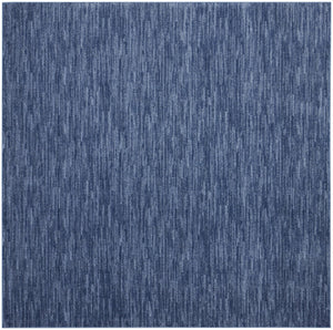 HomeRoots 9' Blue Square Area Rug – Durable Indoor/Outdoor Design for Modern Spaces – Easy Care & Stylish Comfort 479541
