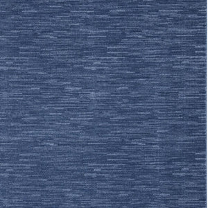 HomeRoots 9' Blue Indoor Outdoor Area Rug - Durable, Pet-Friendly, Versatile for Patios, Living Rooms & More! 479542