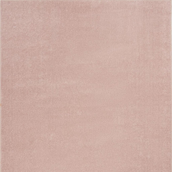 HomeRoots 6' X 9' Pink Area Rug - Versatile Indoor/Outdoor Low-Pile Design for Stylish Spaces & Easy Care 479557