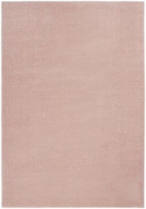 HomeRoots 6' X 9' Pink Area Rug - Versatile Indoor/Outdoor Low-Pile Design for Stylish Spaces & Easy Care 479557