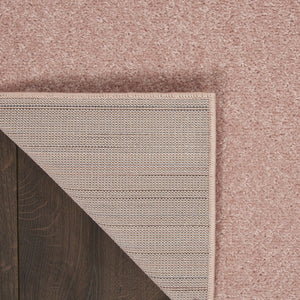 HomeRoots 6' X 9' Pink Area Rug - Versatile Indoor/Outdoor Low-Pile Design for Stylish Spaces & Easy Care 479557