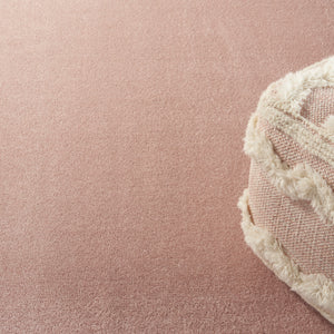 Homeroots 7' X 7' Pink Square Non Skid Indoor Outdoor Area Rug  Polypropylene 479559