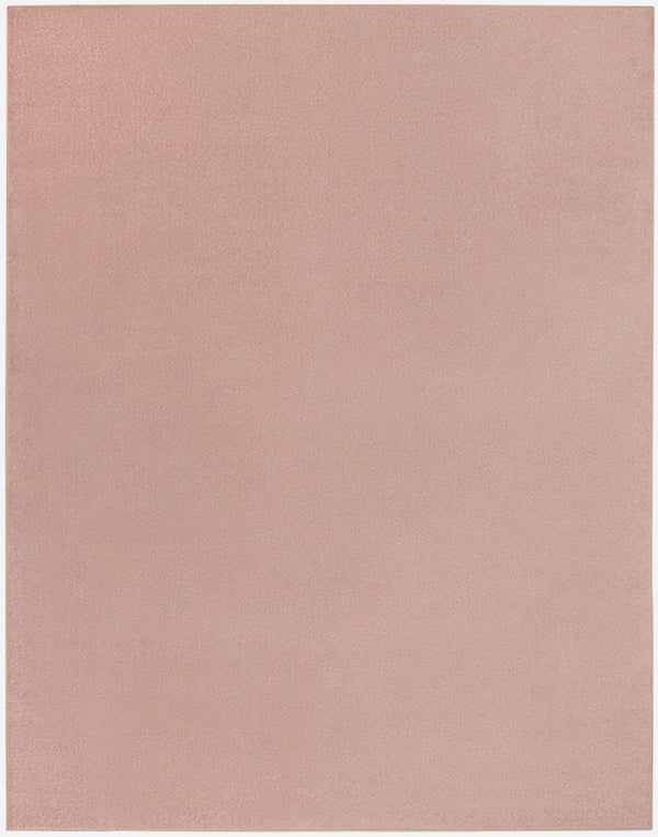 Homeroots 7' X 10' Pink Non Skid Indoor Outdoor Area Rug  Polypropylene 479560