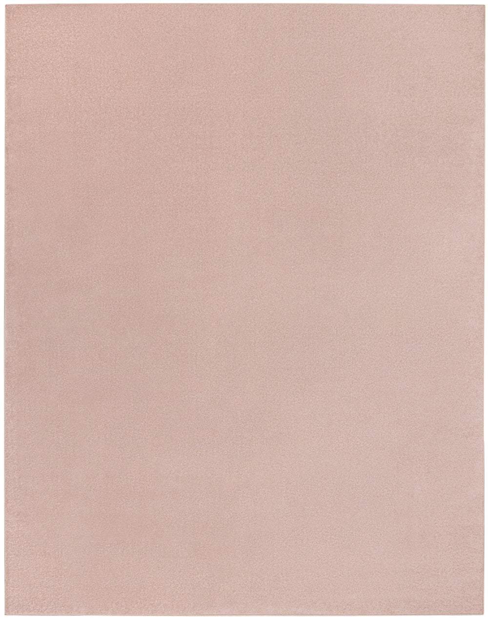 Homeroots 8' X 10' Pink Non Skid Indoor Outdoor Area Rug  Polypropylene 479564