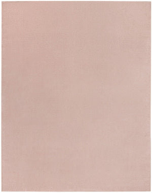 HomeRoots 9' X 12' Pink Indoor Outdoor Area Rug - Durable, Vibrant, Machine-Made for Modern Spaces & Easy Care 479568