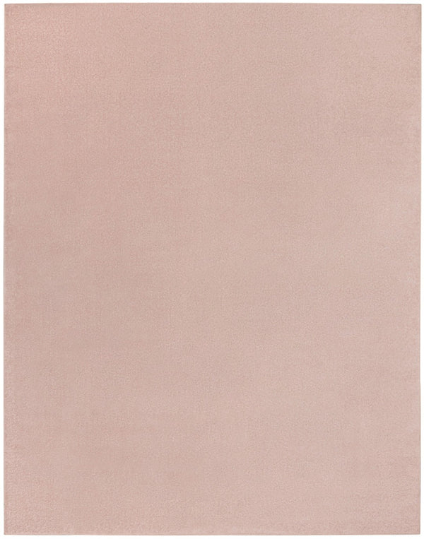 HomeRoots 9' X 12' Pink Indoor Outdoor Area Rug - Durable, Vibrant, Machine-Made for Modern Spaces & Easy Care 479568