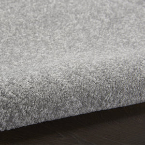 HomeRoots 7' Gray Indoor Outdoor Area Rug - Durable, Versatile, and Easy-Clean for Any Space - Elegant Design! 479586