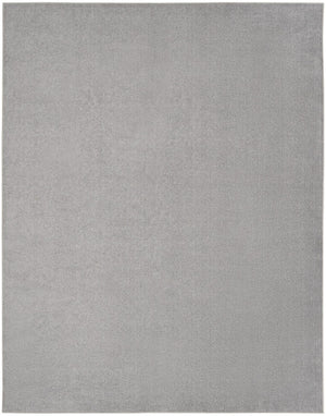 HomeRoots 8' X 10' Gray Indoor Outdoor Area Rug - Durable, Versatile, Easy-Care Design for Homes & Patios! 479590