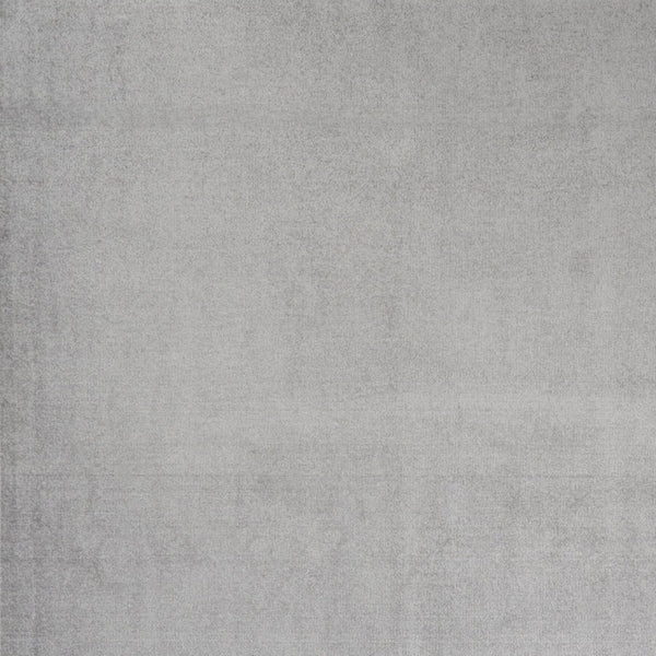 Homeroots 9' X 9' Silver Grey Square Non Skid Indoor Outdoor Area Rug  Polypropylene 479593