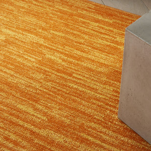 HomeRoots 6' X 9' Vibrant Orange Indoor Outdoor Area Rug – Stylish, Durable, and Easy to Maintain for Any Space! 479609