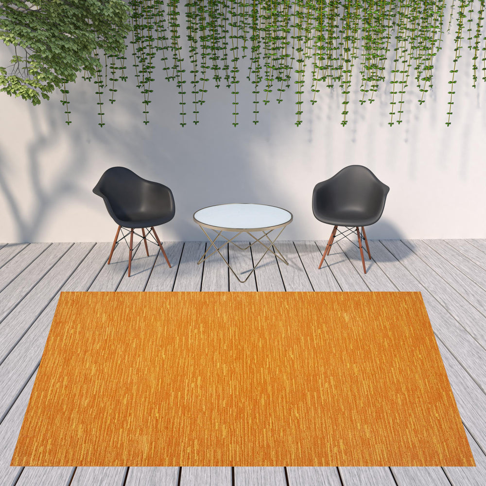 Homeroots 9' X 12' Sunburst Non Skid Indoor Outdoor Area Rug  Polypropylene 479620