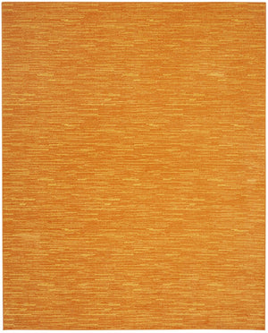 HomeRoots 9' X 12' Orange Indoor Outdoor Area Rug - Stylish, Durable, and Versatile for Any Living Space! 479620