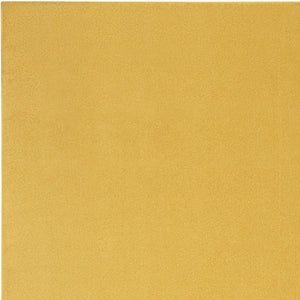 Homeroots 10' X 14' Yellow Non Skid Indoor Outdoor Area Rug  Polypropylene 479622