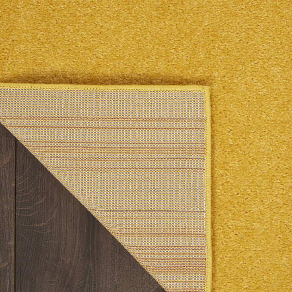 Homeroots 6' X 9' Yellow Indoor Outdoor Area Rug  Polypropylene 479635