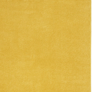 Homeroots 6' X 9' Yellow Indoor Outdoor Area Rug  Polypropylene 479635