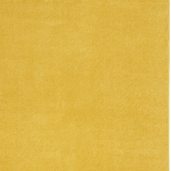 Homeroots 6' X 9' Yellow Indoor Outdoor Area Rug  Polypropylene 479635