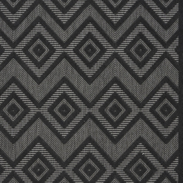 Homeroots 5' X 7' Charcoal Black Argyle Indoor Outdoor Area Rug  Polypropylene And Polyester 479653