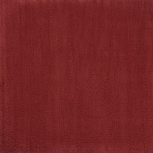 Homeroots 5' X 5' Brick Red Square Non Skid Indoor Outdoor Area Rug  Polypropylene 479805