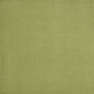 Homeroots 5' X 5' Green Square Non Skid Indoor Outdoor Area Rug  Polypropylene 479810