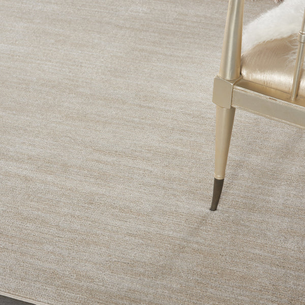 Homeroots 5' X 5' Ivory And Beige Square Non Skid Indoor Outdoor Area Rug  Polypropylene 479815