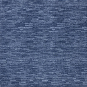 Homeroots 5' X 5' Navy Blue Square Non Skid Indoor Outdoor Area Rug  Polypropylene 479823