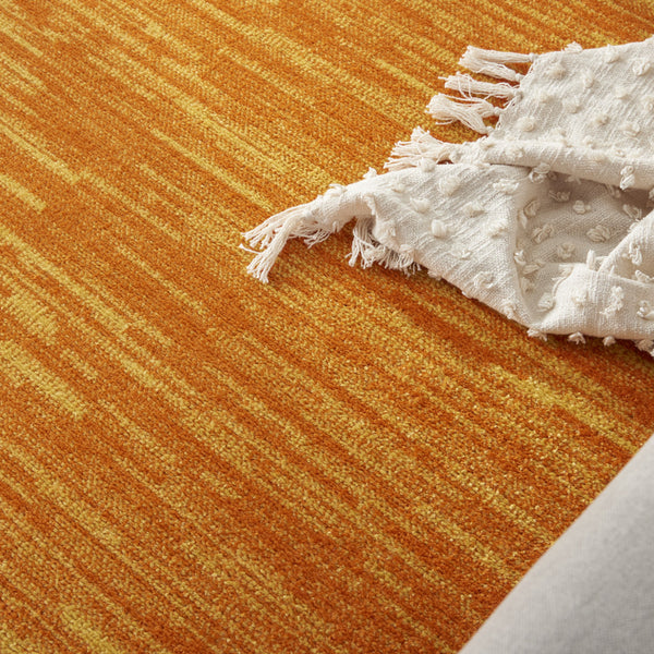 Homeroots 6' X 6' Sunburst Round Non Skid Indoor Outdoor Area Rug  Polypropylene 479860