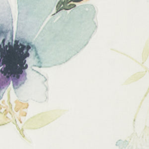 Homeroots White-multi Queen 100% Cotton 300 Thread Count Machine Washable Down Alternative Comforter  100% Cotton 479889