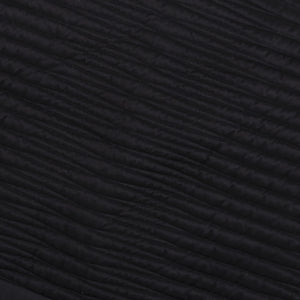 Homeroots Black King Microfiber 300 Thread Count Machine Washable Down Alternative Comforter  100% Polyester 479926