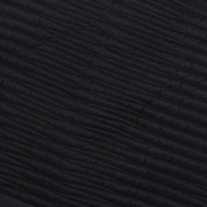 HomeRoots Black Geometric Queen Quilt - Modern Sophistication, Lightweight Comfort & Easy Care for All Seasons 479927