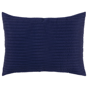 Homeroots Indigo Queen Microfiber 300 Thread Count Machine Washable Down Alternative Comforter  100% Polyester 479931